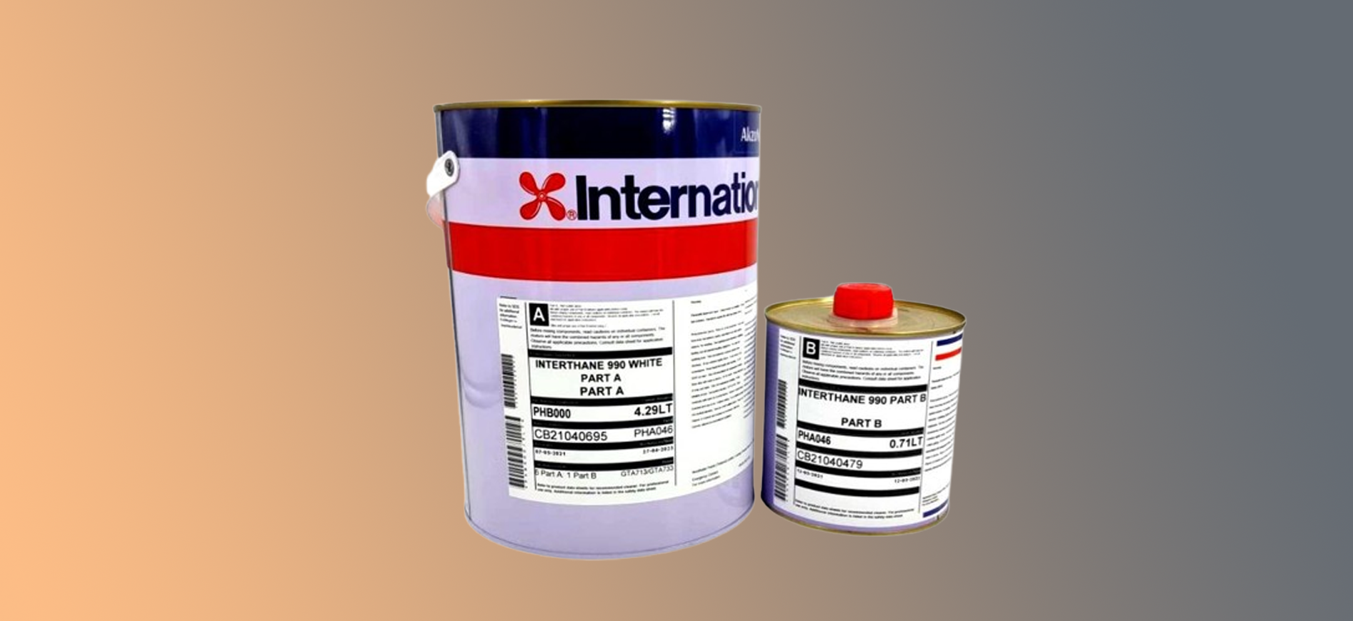 Interthane 990 สีอินเตอร์เทรน 990 สีทาเรือเงามาก ทนทุกสภาวะ